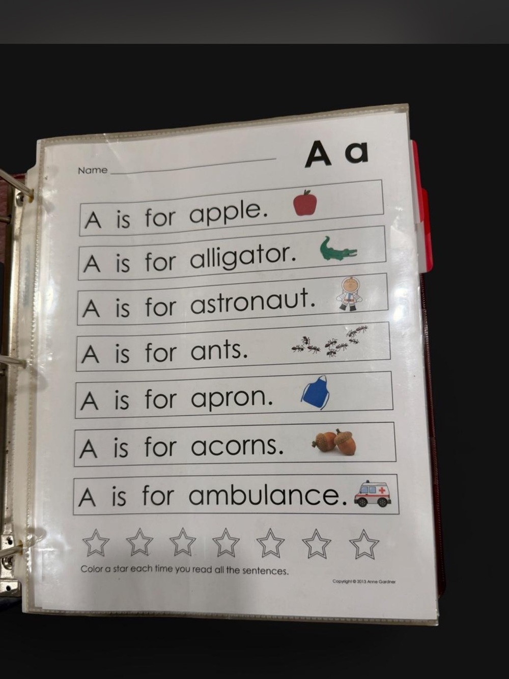 Reading- sight words